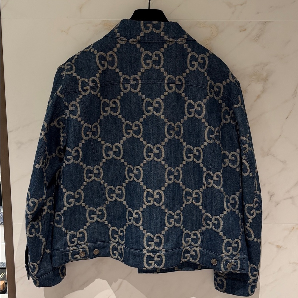 Gucci GG Jumbo Denim Women's Jacket - Picture 4 of 9